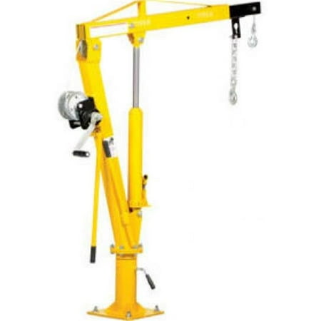 2 Ton Jib Crane - vestil wtj-2 winch operated truck jib crane - 500 lbs