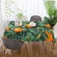 thumbnail image 5 of Yayeee Tablecloths for Rectangular Tables 60 x 108 inch Party Table Cover, Orange Tree Pattern, 5 of 6