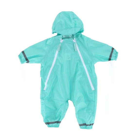 CTM Infant Waterproof Rainsuit with Reflective Stripes by Wootie
