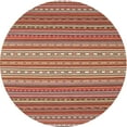 thumbnail image 1 of Ahgly Company Machine Washable Indoor Round Contemporary Sandy Brown Area Rugs, 7' Round, 1 of 7