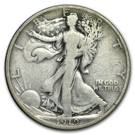1919-D Walking Liberty Half Dollar Fine