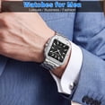 thumbnail image 4 of SKMEI Men Watches Analog Quartz Stainless Steel Watches for Men Waterproof Luminous Date Classic Men Wrist Watch, 4 of 8