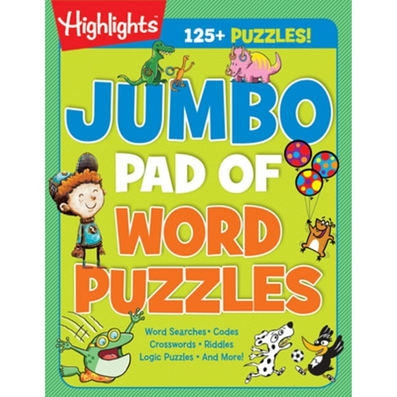 Pre-Owned Jumbo Pad of Word Puzzles (Paperback 9781684376544) by Highlights (Creator)