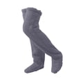 thumbnail image 3 of yuksok Plush Leg Warmers Cosplay Accessories Winter Sleeping Socks Thigh High Socks Gray, 3 of 9