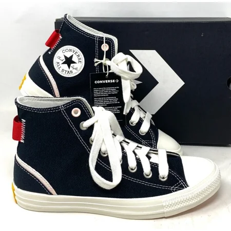 

Converse Ctas High Top Shoes Casual Black Red For Canvas Sneakers A07118C