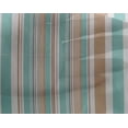 thumbnail image 5 of oneOone Georgette Viscose Aquamarine Green Fabric Stripes Sewing Material Print Fabric By The Yard 42 Inch Wide-YY, 5 of 6
