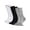 Black+Gray+White-1, variant on Men's Crew Socks 10-Pack, Sheer Ankle Socks for Men Business Work Casual Travel, Ultra Thin, Comfortable, Moisture-Wikcing, Navy