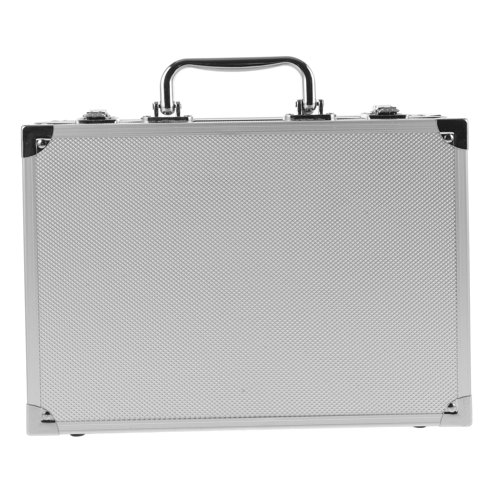Worgeous Toolbox Bag Jumbo Case Aluminum Briefcase Silver