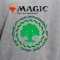 thumbnail image 3 of CafePress - Magic Green Mana Symbol Sweatshirt - Pullover Hoodie, Hooded Sweatshirt, 3 of 4