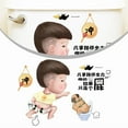 thumbnail image 6 of Amusing Toilet Lid Sticker Set Removable Cartoon Stickers For Bathroom Fun, 6 of 6