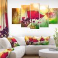 thumbnail image 1 of Fleurs de Coquelicot avec Fond Bokeh - Impression sur Toile Florale, 1 of 3