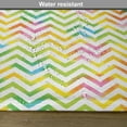 thumbnail image 6 of Ambesonne Chevron Place Mats Set of 4, Colorful Geometrical, Standard Size, Multicolor, 6 of 6