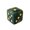 D, variant on 2Pcs 0.63 Inch Natural Crystal Mahjong Dice Set, 16mm 6 Sided Heavy Decorative Gemstone Dice, Mahjong Tabletop Party Game Accessory & Hostess Gift