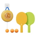 thumbnail image 2 of Entrenador de tenis profesional, juego de autoentrenamiento, anfitrión telescópico con gancho , tenis de mesa colgante para interiores para , Anfitrión de Anfitrión de shamjiam Entrenamiento de tenis, 2 of 8