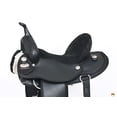 thumbnail image 2 of 15 In Hilason Horse Trail Pleasure Endurance Synthetic Saddle Black, 2 of 7