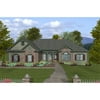 The House Designers: THD-8461 Builder-Ready Blueprints to Build a Southern House Plan with Basement Foundation (5 Printed Sets)