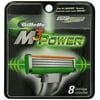 P & G Gillette M3Power Cartridges, 8 ea