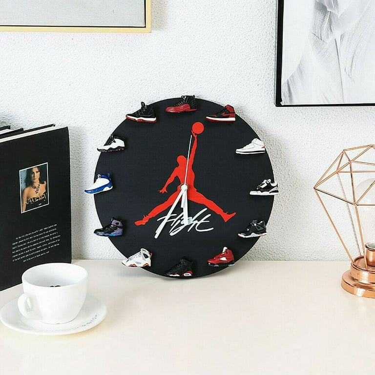 Air jordan 3d sales sneaker clock