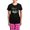 With Pink Pant, variant on CafePress - Irish Clovers Base Women's Dark Pajamas - Women's Short Sleeve Print T-Shirt and Pants Dark Cotton Pajama Set