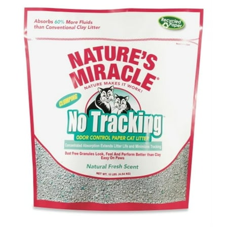 United Pet Group Nat Mirc - Nature S Miracle Not Tracking Paper Clumping Littr 10 Pound - P-5743
