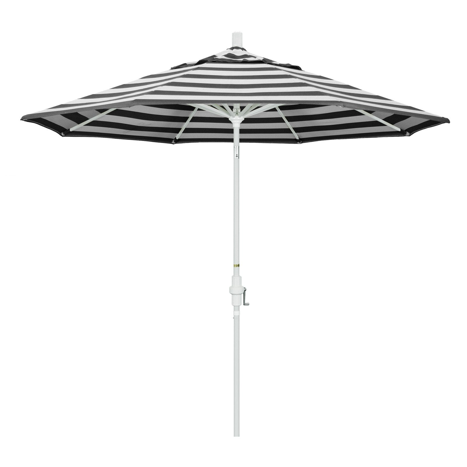 California Umbrella 9 ft. Sunbrella Aluminum Single Vent Tilt Market