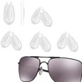 thumbnail image 1 of Tignapoo 5-Pack Soft Silicone Nose Pads for Oakley Eyeglasses, Anti-Slip Comfort Fit with Air Pocket Design, Compatible with Multiple Oakley Models Including Holbrook, Crosshair, and EVR Series., 1 of 5