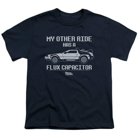 - Youth: Back To The Future- Other Ride Apparel Kids T-Shirt - Blue