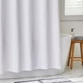 thumbnail image 3 of Better Homes & Gardens Gauze Shower Curtain, 100% BCI Cotton, 72 W x 72 L , White, 1 Piece, Adult, 3 of 6