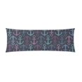 thumbnail image 1 of BSDHOME Anchors Body Pillowcase Pillow Cover Pillow Protector Two Sides Printing 20x60 inch, 1 of 1