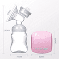 thumbnail image 5 of Sacaleche Extractor Leche Eléctrico Lactancia Materna Rosa con Transparente, 5 of 5