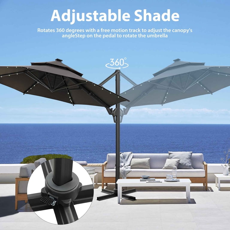 best rated outdoor patio umbrella Best Patio Umbrellas For Wind 2026