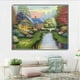 thumbnail image 5 of Bosque casa paisaje pintura de diamantes de imitación paisaje cristal punto de cruz decoración del hogar imagen de diamante Scienceny JJ14138-04, 5 of 6