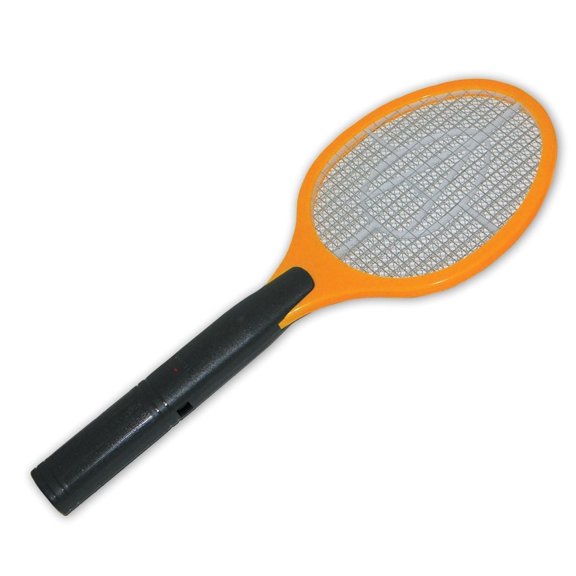 Bite Shield Raquette Zapper Électronique, Tue-Mouches et Insectes Efficace pour l'Extérieur