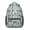 Fireman and Cone, variant on Fireman and Shield White Pattern Backpack for School, Cute School Bag with Adjustable Shoulder Straps and Padded Back, 15.3"x11"x6.7"