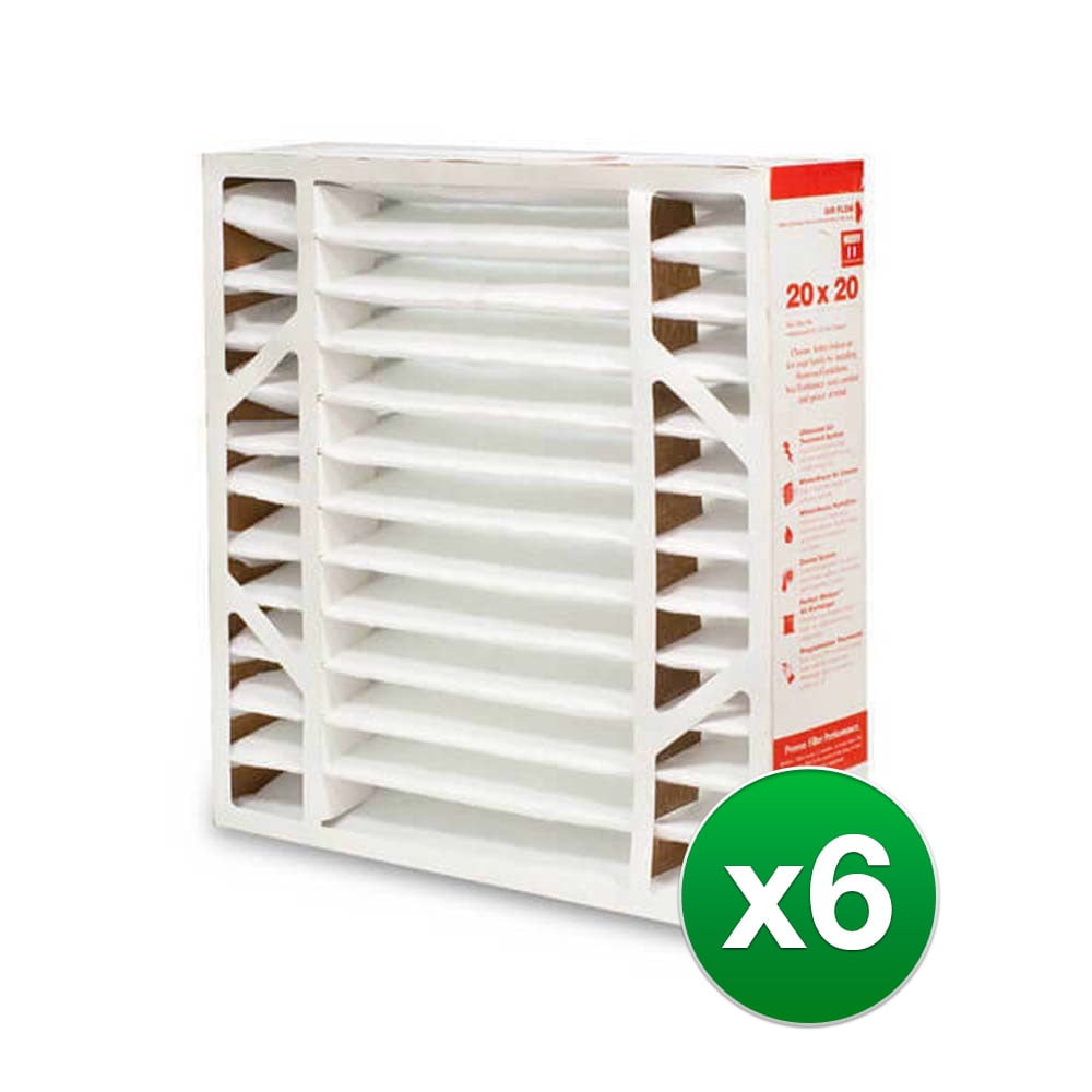 Made in USA Filters 20x20x4 MERV 11 Furnace Air Conditioner Filter 6 
