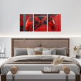 thumbnail image 4 of Hieng Gamer Canvas Wall Art for Living Room Red and Black Picture Wall Decor Gaming Ombre Office Wall Decorations Artwork Posters Geometry Square Wall Painting（Only canvas）, 4 of 6
