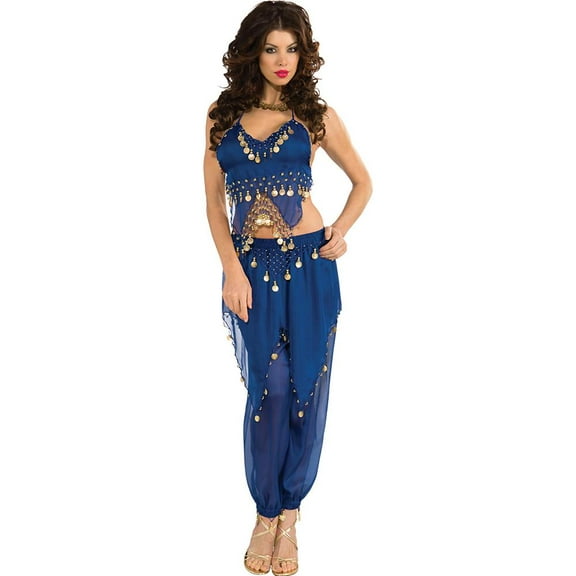 Blue Belly Dancer Adult Costume
