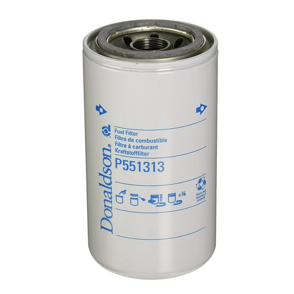 Donaldson P551313 Fuel Filter, Spin-on, Secondary Pack of 6