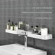 thumbnail image 3 of Bathroom Revolving Rack Wall-Mounted Toilet Washstand Kitchen Wall Storage Rack Bathroom Accessories WC Organizer Grey, 3 of 5