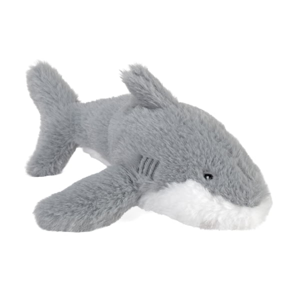 Wild Republic EcoKins Mini Great White Shark Stuffed Animal 8 inch, Eco Friendly Gifts for Kids, Plush Toy, Handcrafted Using 7 Recycled Plastic Water Bottles
