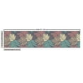 thumbnail image 3 of Ambesonne Floral Fabric by the Yard Upholstery, Colorful Foliage Leaves, 1 Yard, Multicolor, 3 of 5