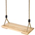thumbnail image 1 of En trägunga för barn och vuxna - Hängande gunga för utomhusbruk, träd, veranda, rutschkana - Inomhus/utomhus - 43,5*17,2*2,5cm, 1 of 5