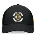 thumbnail image 2 of Men's Fanatics Black Boston Bruins Authentic Pro Training Camp Flex Hat, 2 of 4