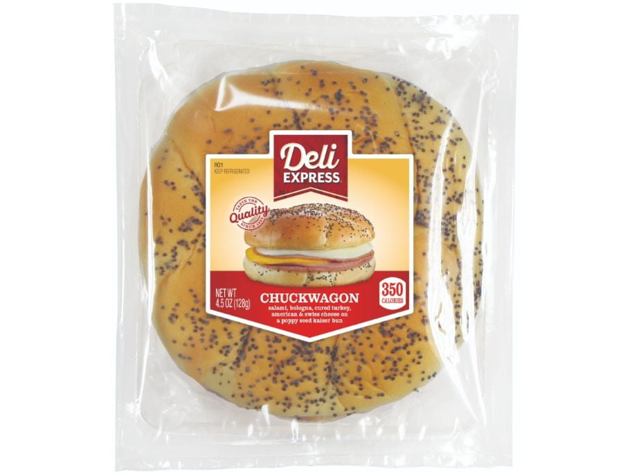 Deli Express Chuckwagon Sandwich 4.5oz (PACK OF 10)