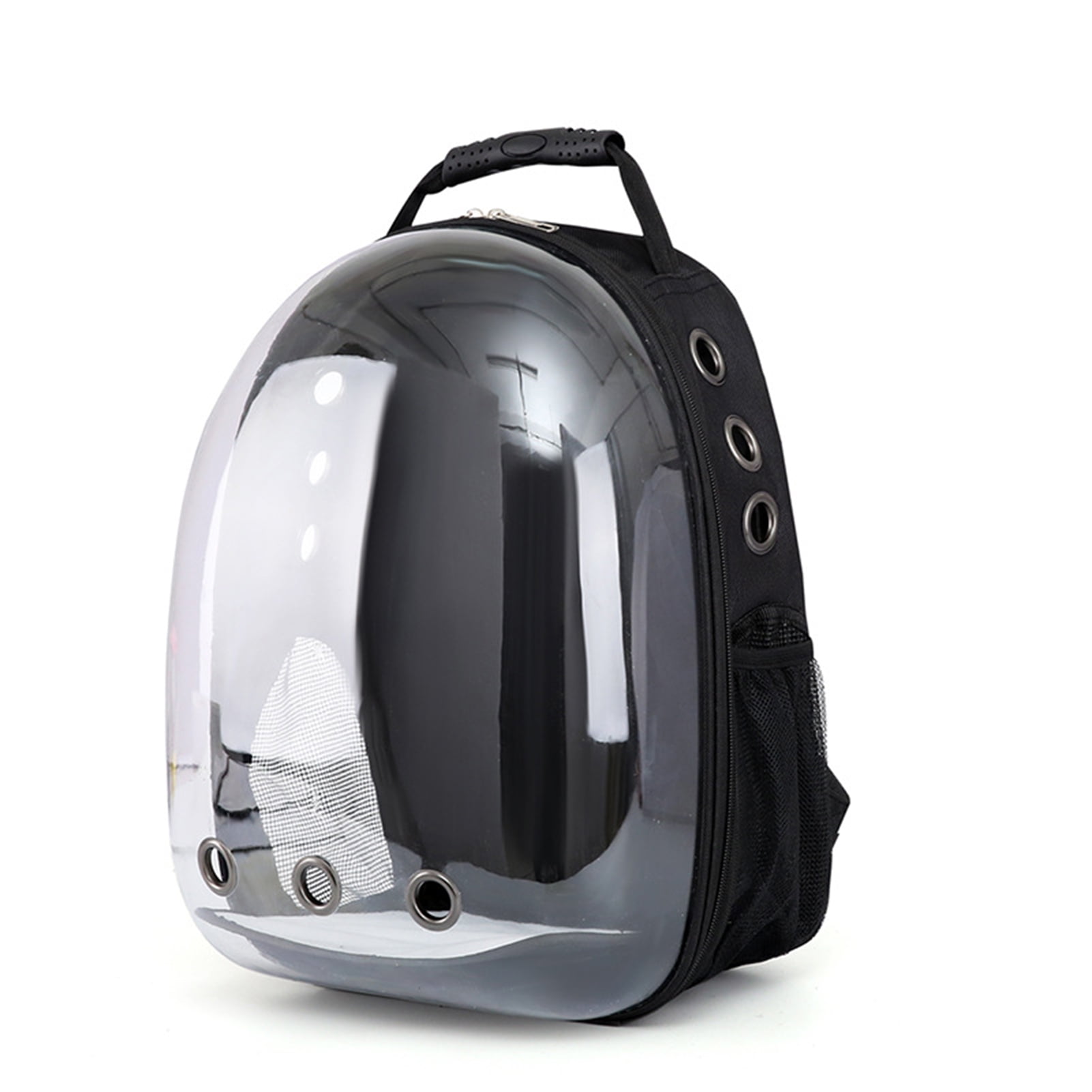 Pet Travel Carrier Backpack Cat Carrier Backpack Large Capacity Pet Travel Carrier Bubble Bag For Small Dogs And CatsTransparent Black