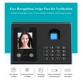 Biometric Fingerprint Time Clock Face Recognition Attendance Machine