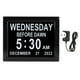 thumbnail image 2 of Reloj Calendario Digital con Recordatorios de Alarma Pantalla Grande de 8 Pulgadas 8 Idiomas Atenuación Automática Gran Regalo para Personas Mayores, 2 of 8