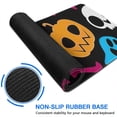 thumbnail image 6 of Long Mouse Pads for Desk,Halloween Colorful Spooky Elements Desk Mats on Top Of Desks, Desk Mouse Pad Extra Large with 3mm Non-Slip Base and Stitched Edge for Gaming,Office,Work,Home 31.5"x11.8", 6 of 6