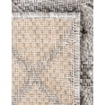 thumbnail image 7 of Unique Loom Outdoor Trellis Textured Collection Area Rug - Osage (2' x 6' Runner Grey/Gray), 7 of 7