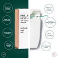 thumbnail image 4 of Hilo dental Terra & Co. Brilliant Black de bambú con carbón activado, 3 unidades, 4 of 9